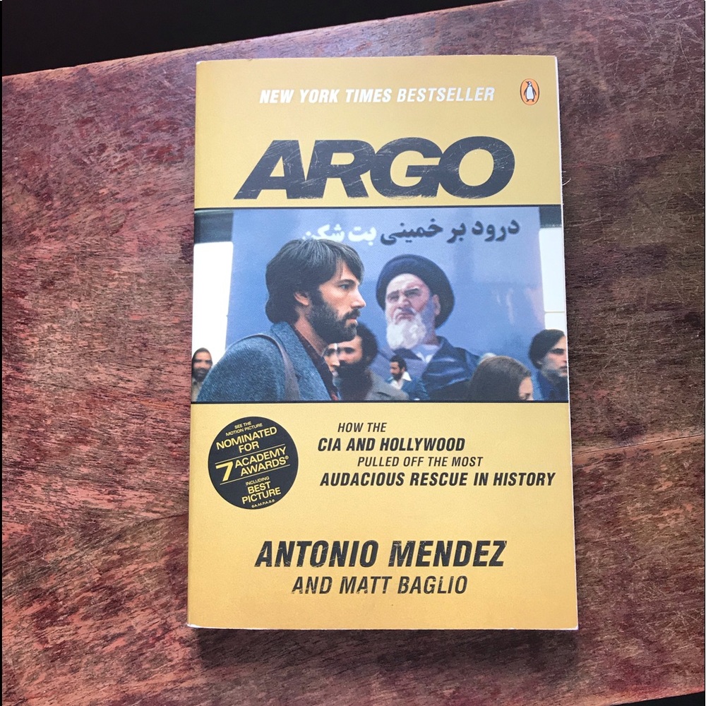 Argo by Antonio Mendez and Matt baglio
